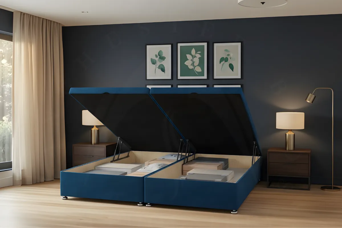 Ottoman Bed Base | Gas Lift Storage Bed
